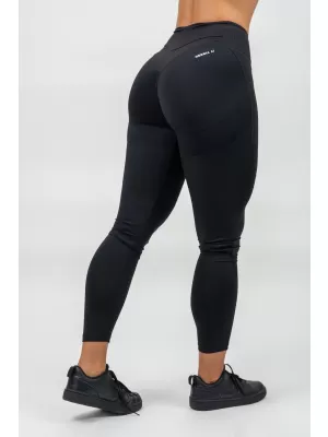 Magas derekú formáló leggings GLUTE PUMP 247 BLACK Nebbia