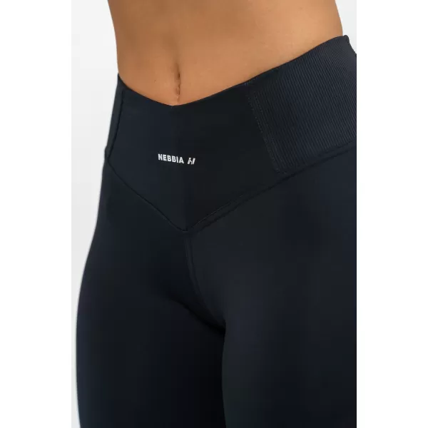  Magas derekú formáló leggings GLUTE PUMP 247 BLACK Nebbia 