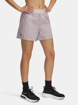 Női rövidnadrág UNDER ARMOUR RIVAL WOVEN SHORT 1389628-009 SZÜRKE