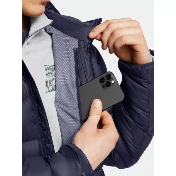  Férfi dzseki UNDER ARMOUR LEGEND DOWN PARKA 1385839-410 KÉK 