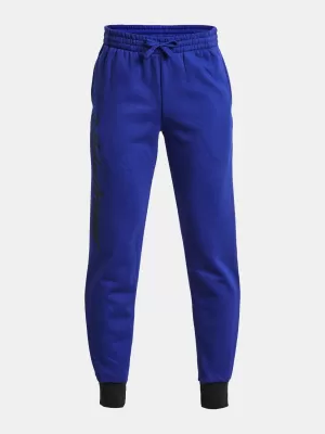 Fiú melegítőnadrág UNDER ARMOUR RIVAL FLEECE SCRIPT JGRS 1379789-400 KÉK