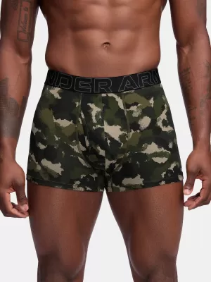 Férfi boxerek UNDER ARMOUR M PERF COTTON NOV 3IN 1383892-391 ZÖLD