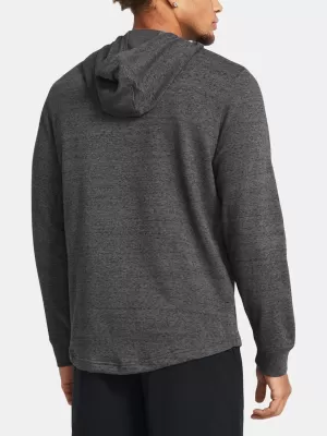 Férfi pulóver UNDER ARMOUR RIVAL TERRY GRAPHIC HOOD 1386047-025 SZÜRKE