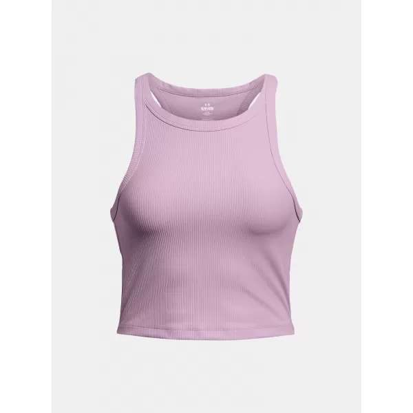  Női felső UNDER ARMOUR MERIDIAN RIB CROP TANK 1384008-543 LILA 
