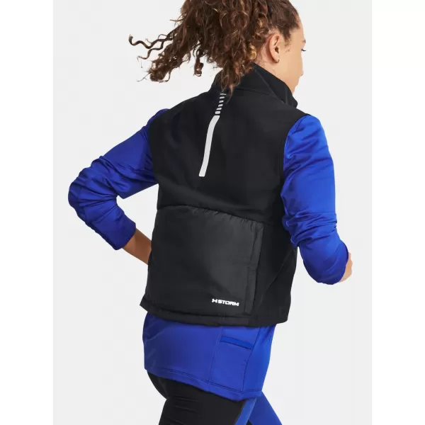  Női mellény UNDER ARMOUR STRM SESSION RUN VEST 1378502-001 FEKETE 