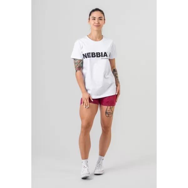 Póló GYM ESSENTIALS 380 WHITE Nebbia 