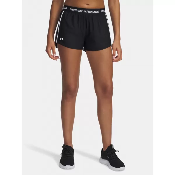  Női rövidnadrág UNDER ARMOUR TECH PLAY UP SHORTS 1389882-002 FEKETE 