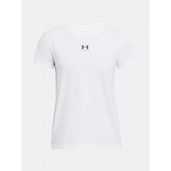  Női póló UNDER ARMOUR CAMPUS CORE SS 1383648-100 FEHÉR 