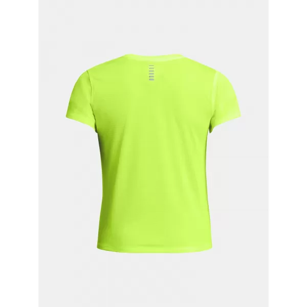  Női póló UNDER ARMOUR LAUNCH SHORTSLEEVE 1382434-731 ZÖLD 