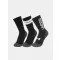Zokni UNDER ARMOUR PERF TECH NOV CREW (3 PÁRY) 1379515-002 FEKETE