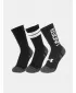 Zokni UNDER ARMOUR PERF TECH NOV CREW (3 PÁRY) 1379515-002 FEKETE