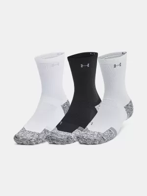 Zokni UNDER ARMOUR UNISEX AD PRO MID (3 PÁRY) 1387048-001 FEKETE