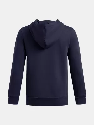 Fiú pulóver UNDER ARMOUR B ICON FLC HD TAPING 1390293-410 KÉK