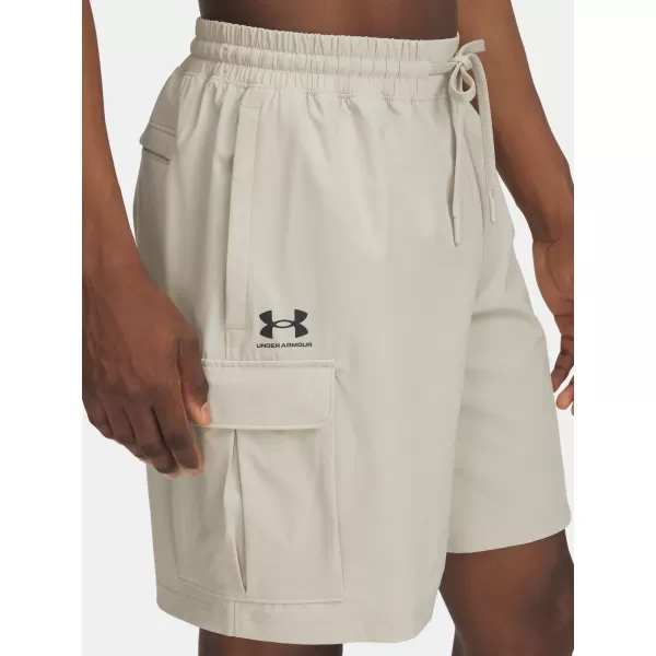  Férfi rövidnadrág UNDER ARMOUR VIBE WOVEN CARGO SHORT 1386560-289 BARNA 