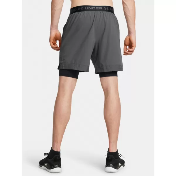  Férfi rövidnadrág UNDER ARMOUR VANISH WOVEN 2IN1 STS 1373764-025 SZÜRKE 
