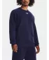 Férfi pulóver UNDER ARMOUR RIVAL FLEECE CREW 1379755-410 KÉK