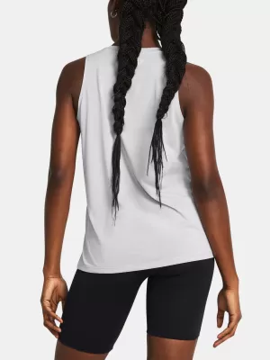 Női felső UNDER ARMOUR TECH TANK TWIST 1383656-014 SZÜRKE