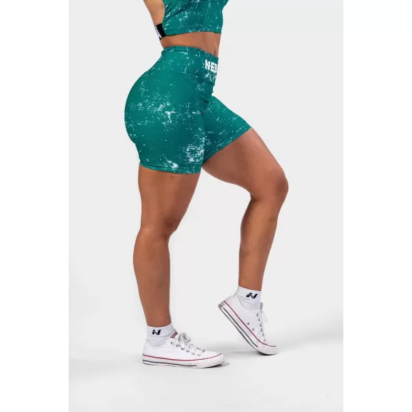  HAMMIES 615 GREEN Nebbia magas derekú 5 hüvelykes leggings rövidnadrág 