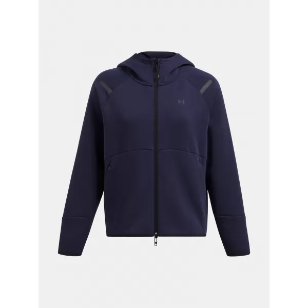 Női pulóver UNDER ARMOUR UNSTOPPABLE FLEECE FZ 1379842-410 KÉK 