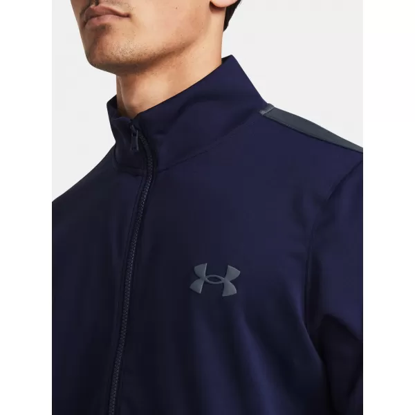  Férfi készlet UNDER ARMOUR KNIT TRACK SUIT 1357139-410 KÉK 