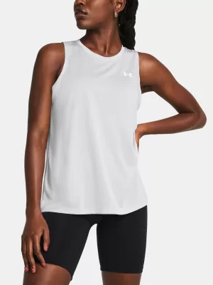 Női felső UNDER ARMOUR TECH TANK TWIST 1383656-014 SZÜRKE