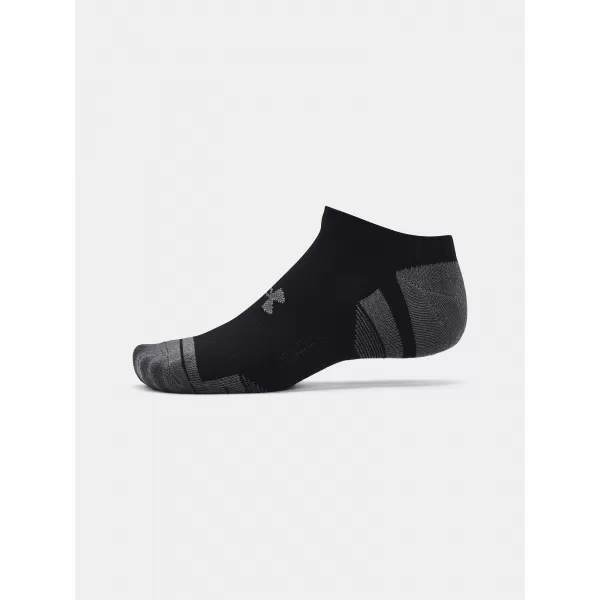  Zokni UNDER ARMOUR PERFORMANCE COTTON NS (3 PÁRY) 1379526-001 FEKETE 