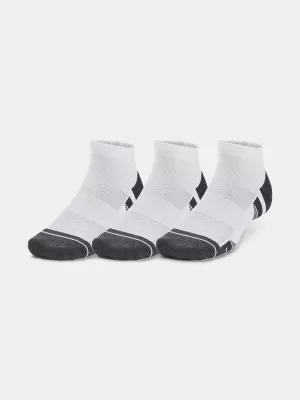 Zokni UNDER ARMOUR PERFORMANCE TECH LOW (3 PÁRY) 1379504-100 FEHÉR