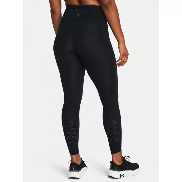  Női leggings UNDER ARMOUR LAUNCH ELITE ANKLE TIGHTS 1383367-001 FEKETE 