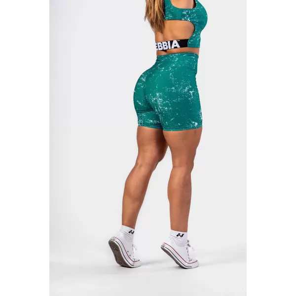  HAMMIES 615 GREEN Nebbia magas derekú 5 hüvelykes leggings rövidnadrág 