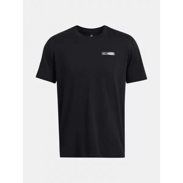  Férfi póló UNDER ARMOUR HW ARMOUR LABEL SS 1382831-001 FEKETE 