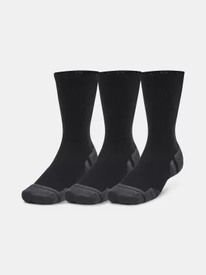Zokni UNDER ARMOUR PERFORMANCE TECH CREW (3 PÁRY) 1379512-001 FEKETE