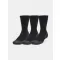 Zokni UNDER ARMOUR PERFORMANCE TECH CREW (3 PÁRY) 1379512-001 FEKETE