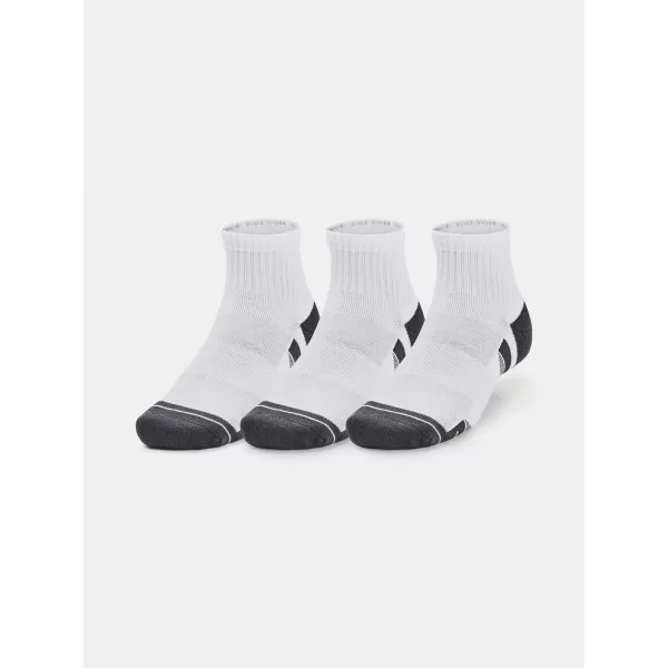  Zokni UNDER ARMOUR PERFORMANCE COTTON 3P QTR 1379528-100 FEHÉR 