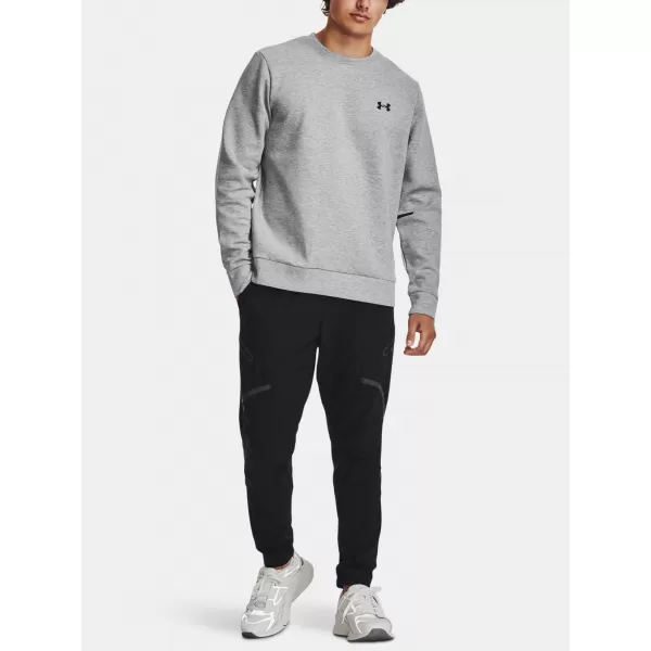  Férfi pulóver UNDER ARMOUR UNSTOPPABLE FLC CREW 1381688-011 SZÜRKE 