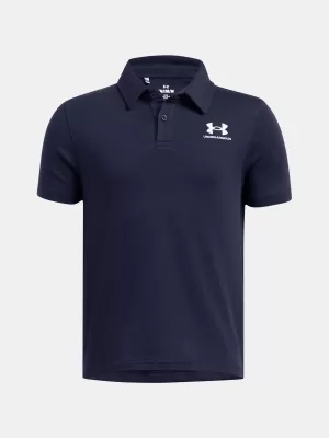 Fiú póló UNDER ARMOUR B ICON POLO 1387073-410 KÉK