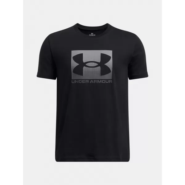  Fiú póló UNDER ARMOUR B BOXED SPORTS UPDATE SS 1388672-001 FEKETE 