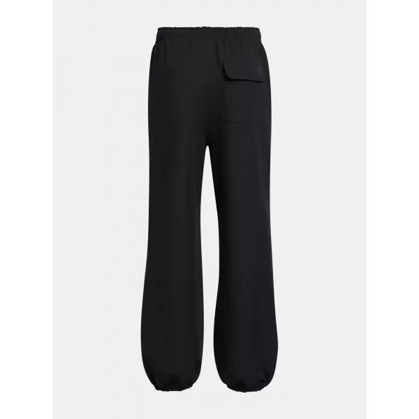  Lány sportnadrág UNDER ARMOUR UNSTOPPABLE WVN WIDE LEG 1388638-001 FEKETE 