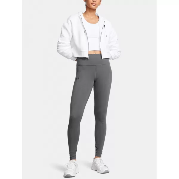  Női leggings UNDER ARMOUR RIVAL LEGGING 1386482-025 SZÜRKE 
