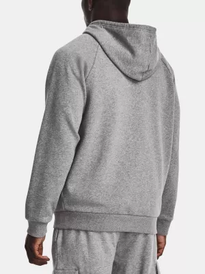 Férfi pulóver UNDER ARMOUR UA RIVAL FLEECE FZ HOODIE SZÜRKE