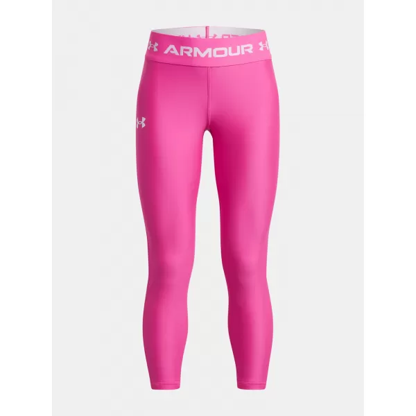  Lányok leggings UNDER ARMOUR ARMOUR ANKLE CROP 1373950-652 RÓZSASZÍN 