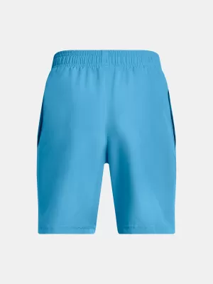 Fiú rövidnadrág UNDER ARMOUR TECH WOVEN WORDMARK SHORT 1383341-452 KÉK