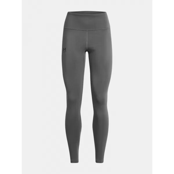  Női leggings UNDER ARMOUR RIVAL LEGGING 1386482-025 SZÜRKE 