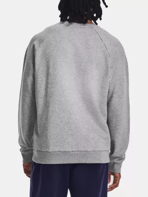 Férfi pulóver UNDER ARMOUR RIVAL FLEECE CREW 1379755-025 SZÜRKE