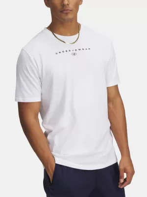 Férfi póló UNDER ARMOUR M STACKED LOGO SS 6000211-100 FEHÉR