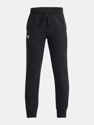Fiú melegítőnadrág UNDER ARMOUR RIVAL FLEECE JOGGERS 1379787-001 FEKETE