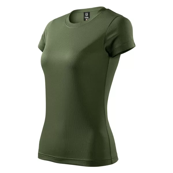  Funkcionális női póló ALTISPORT NoPrint NP/ALW041 KHAKI 