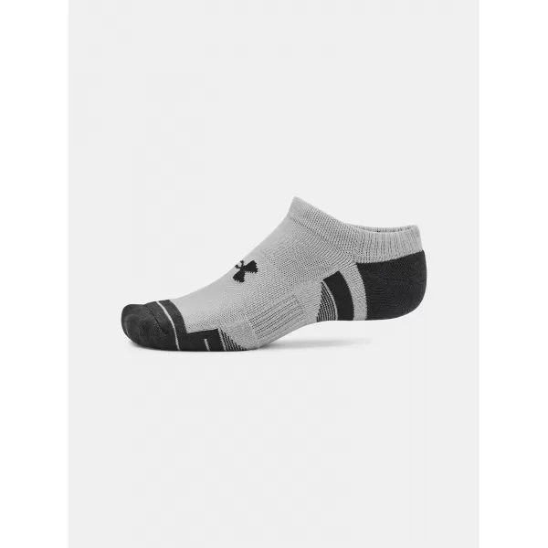  Zokni UNDER ARMOUR PERFORMANCE TECH NS (3 PÁRY) 1379503-011 SZÜRKE 