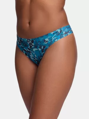 Női bugyi UNDER ARMOUR PURE STRETCH NS NOV THONG (3KS) 1383894-293 KÉK