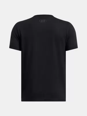 Fiú póló UNDER ARMOUR B BOXED SPORTS UPDATE SS 1388672-001 FEKETE