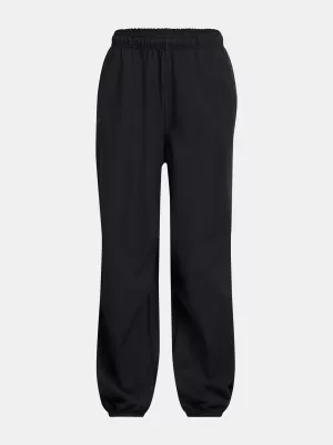 Lány sportnadrág UNDER ARMOUR UNSTOPPABLE WVN WIDE LEG 1388638-001 FEKETE